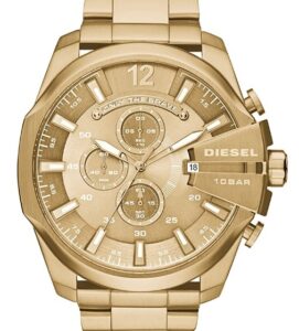 comprar reloj diesel hombre dorado precio barato online